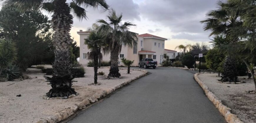 Paphos Akoursos 4Bdr Detached Villa For Sale DTC5318