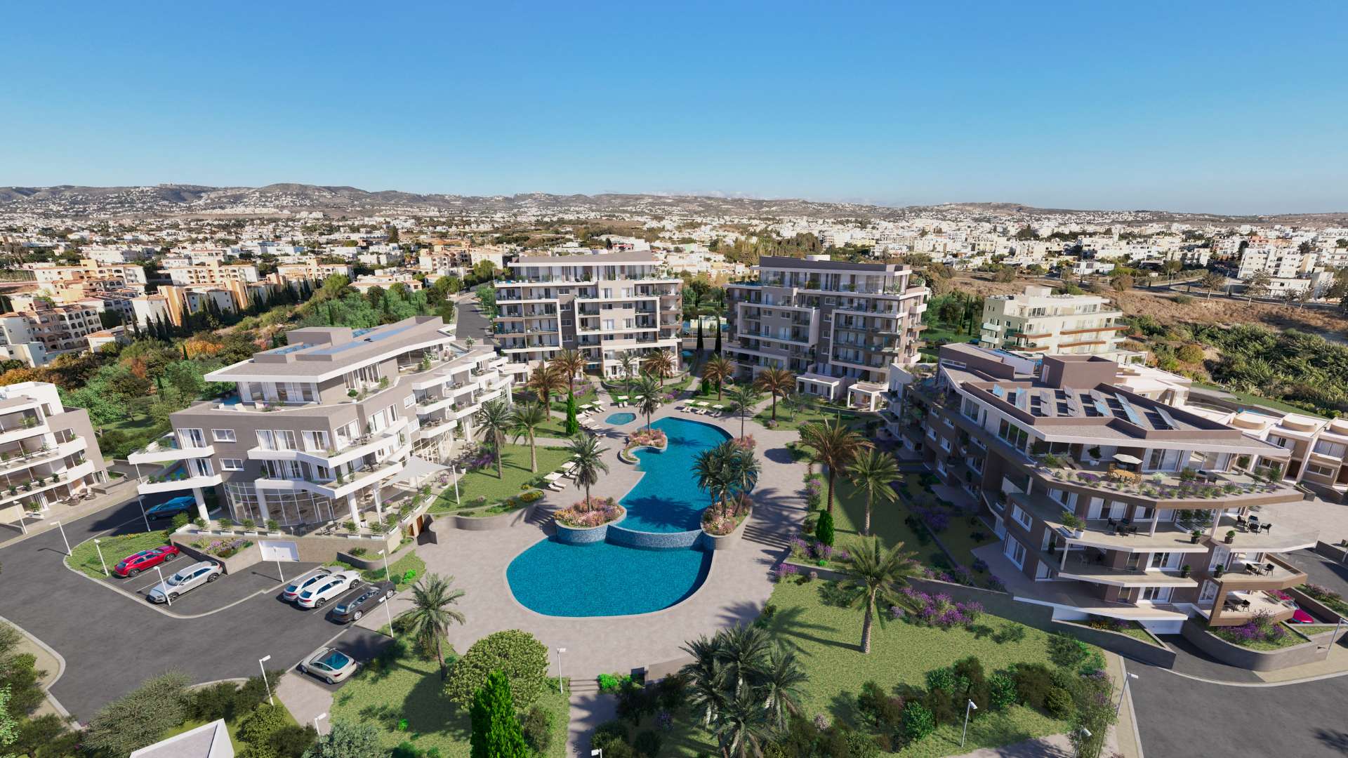 Paphos Chloraka 2 Bedroom Apartments / Penthouses For Sale LPT65297