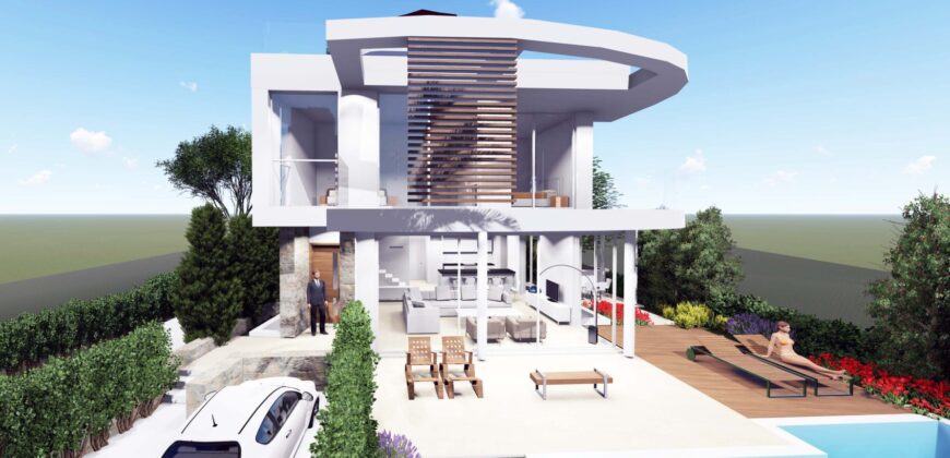 Paphos Chloraka 4 Bedroom Villas / Houses For Sale LPT10117