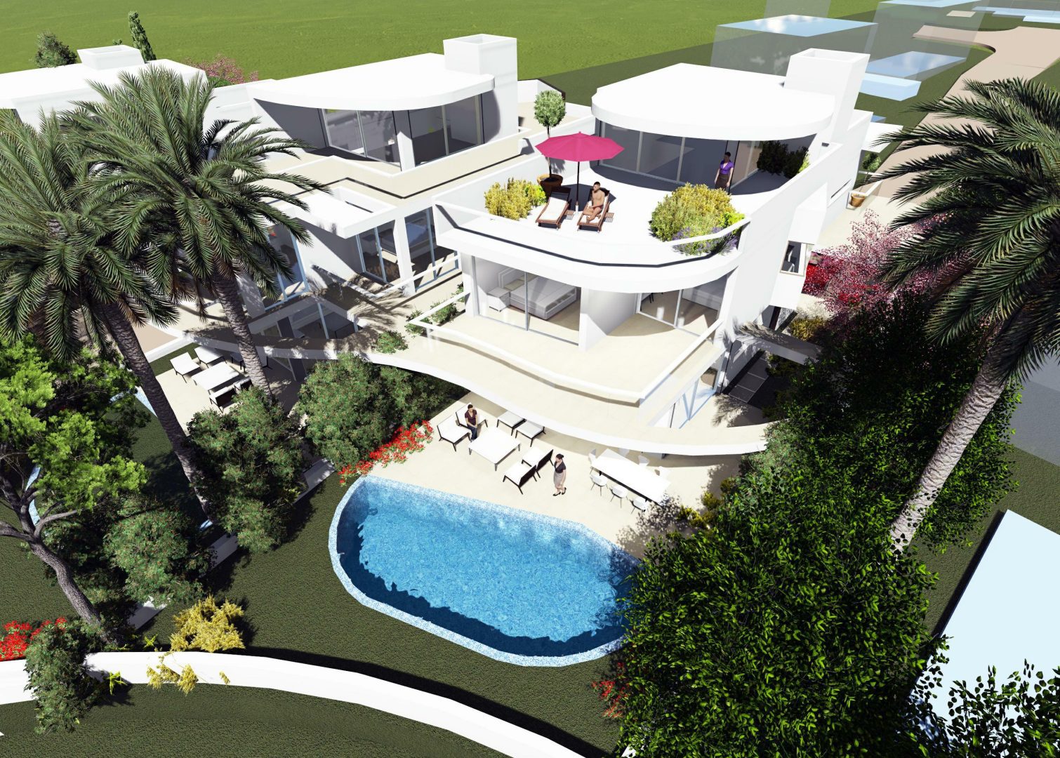 Paphos Chloraka 5 Bedroom Villas / Houses For Sale LPT10200