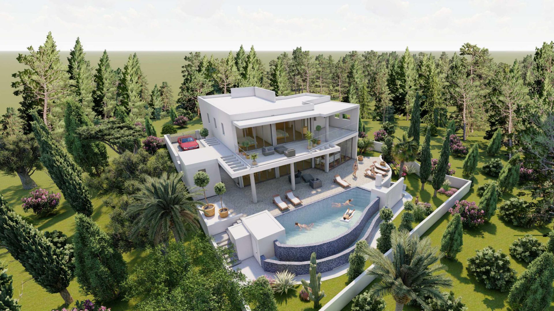Paphos Coral Bay 4 Bedroom Villas / Houses For Sale LPT23232