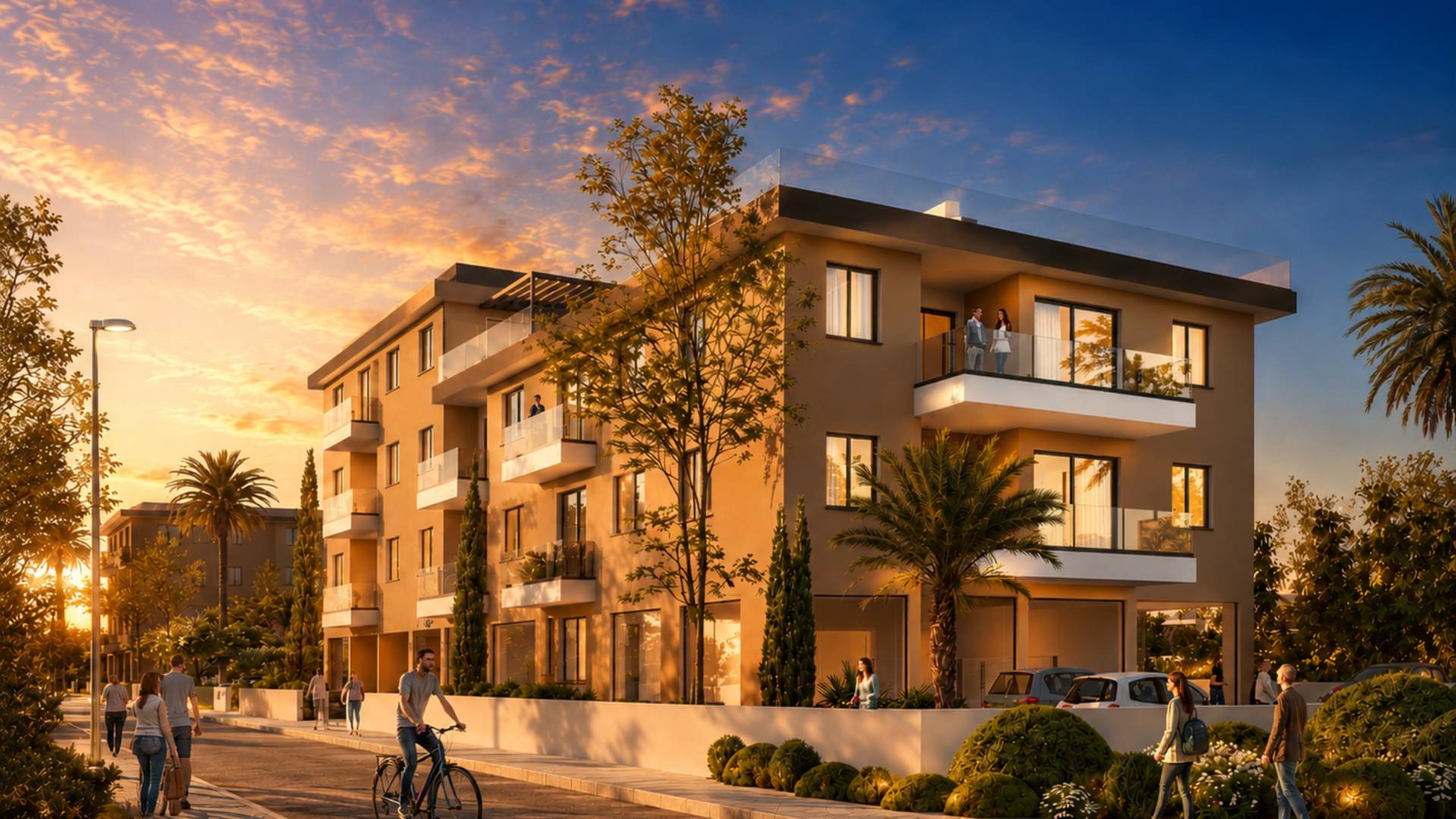 Paphos Geroskipou 1 Bedroom Apartments / Penthouses For Sale LPT86276