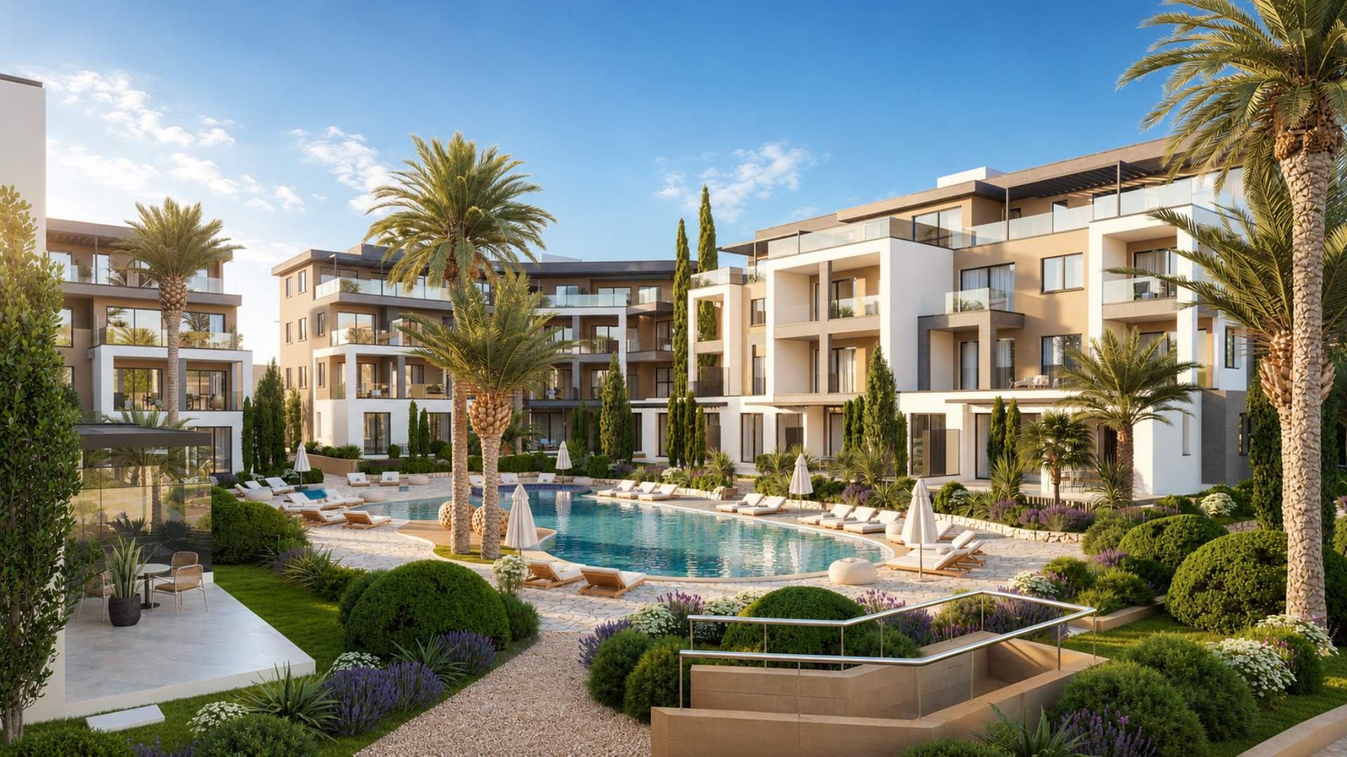 Paphos Geroskipou 1 Bedroom Apartments / Penthouses For Sale LPT87700