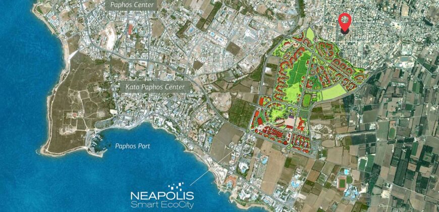 Paphos Geroskipou 2 Bedroom Apartments / Penthouses For Sale LPT58456