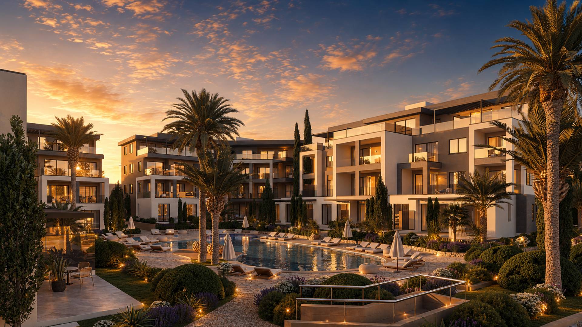 Paphos Geroskipou 2 Bedroom Apartments / Penthouses For Sale LPT86005