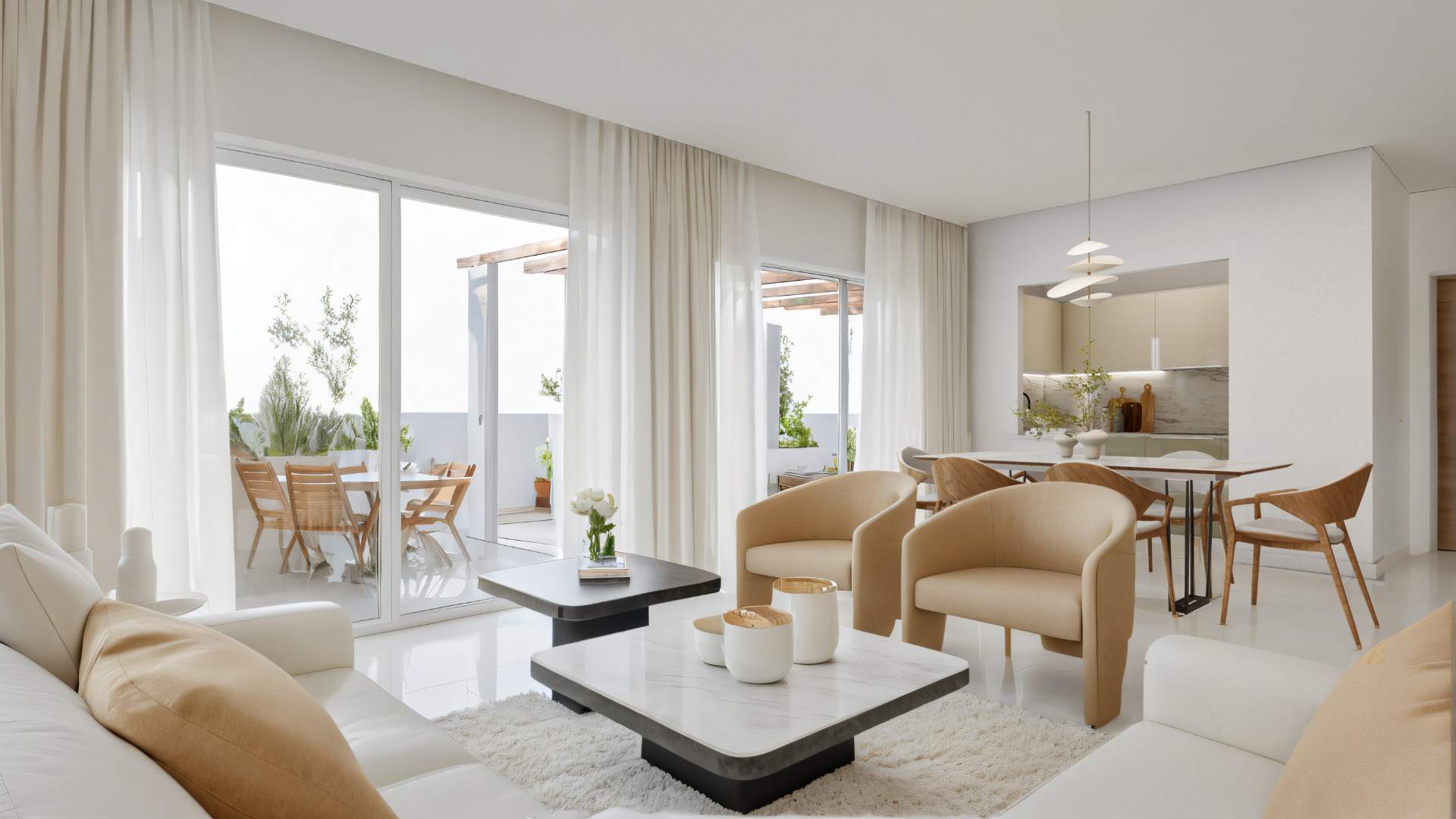 Paphos Geroskipou 3 Bedroom Apartments / Penthouses For Sale LPT87639