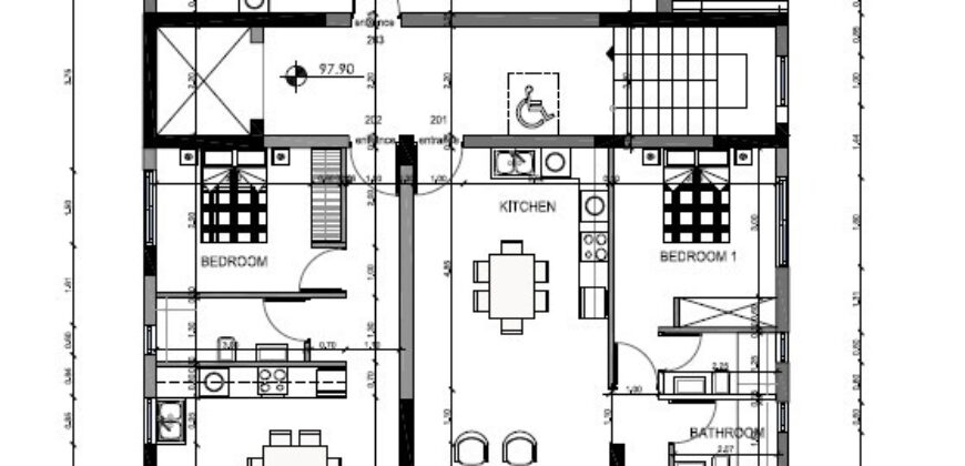 Paphos Geroskipou 2Bdr Apartment For Sale DTC5311
