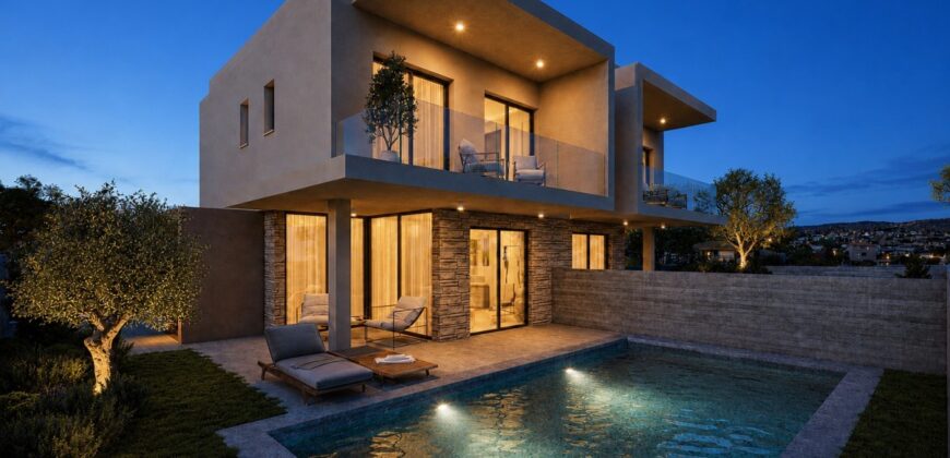 Paphos Geroskipou 3Bdr Detached Villa For Sale DTC5277