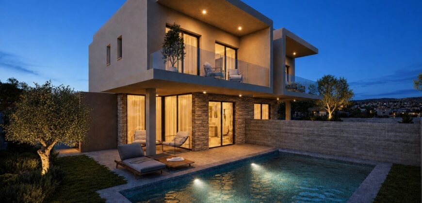 Paphos Geroskipou 3Bdr Detached Villa For Sale DTC5278