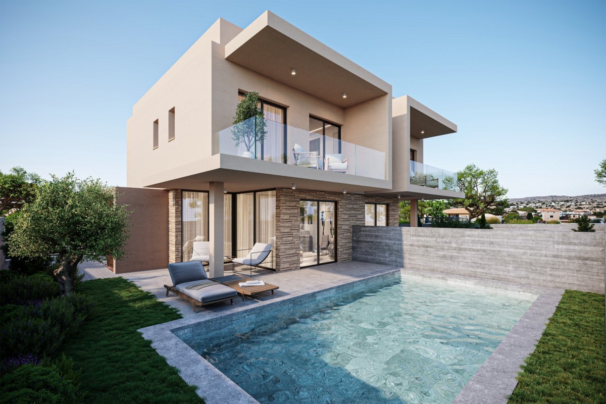 Paphos Geroskipou 3Bdr Detached Villa For Sale DTC5278