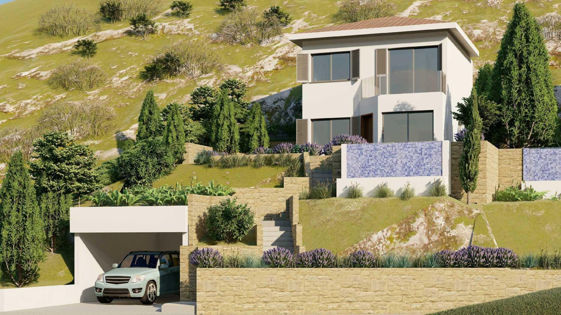 Paphos Kamares Village 3 Bedroom Villas / Houses For Sale LPT34721