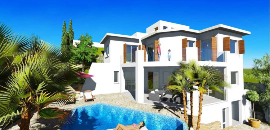 Paphos Kamares Village 3 Bedroom Villas / Houses For Sale LPT65645