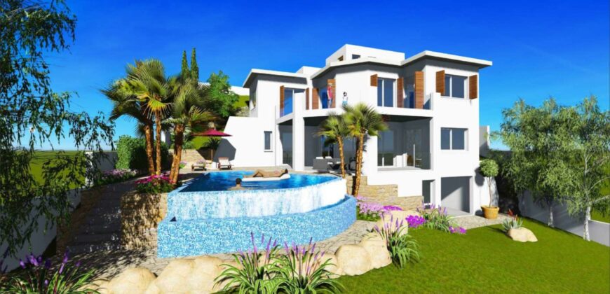 Paphos Kamares Village 3 Bedroom Villas / Houses For Sale LPT65645