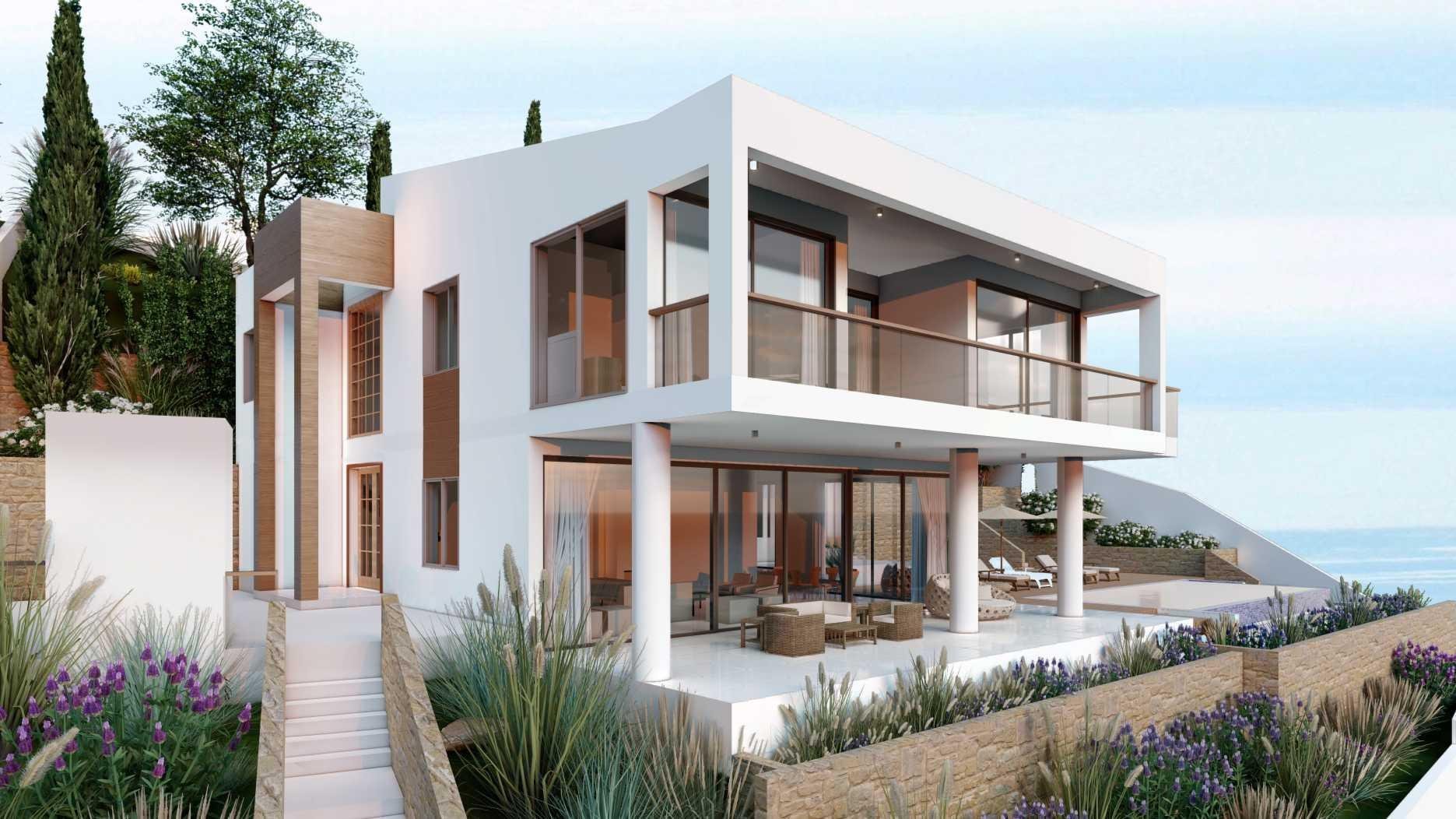 Paphos Kamares Village 4 Bedroom Villas / Houses For Sale LPT34760