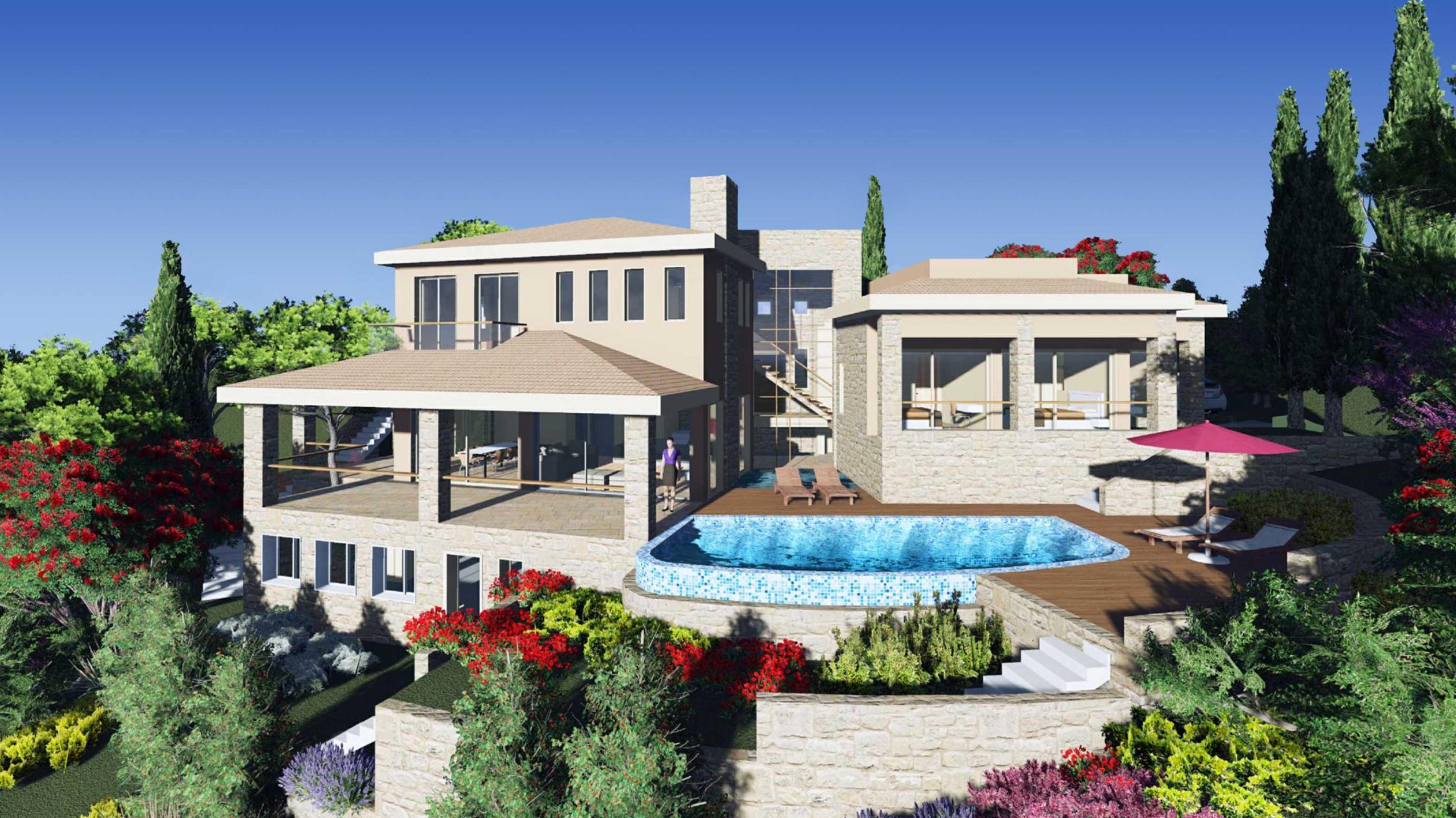 Paphos Kamares Village Villas / Houses For Sale LPT37086
