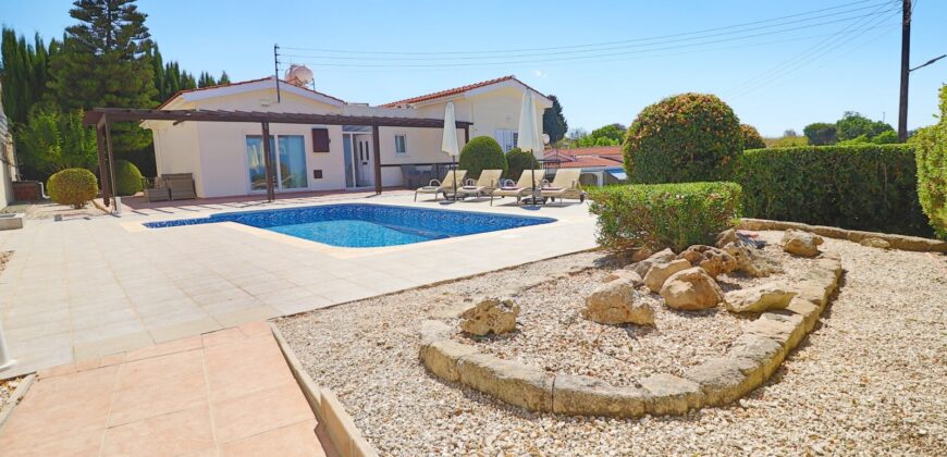 Paphos Kathikas 3Bdr Bungalow For Sale SKR18463
