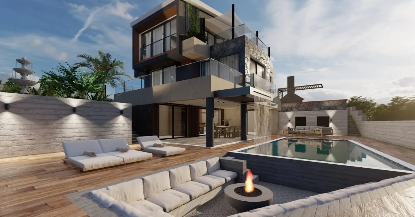 Paphos Konia 5Bdr Villa For Sale VLSJOKO5BSLV