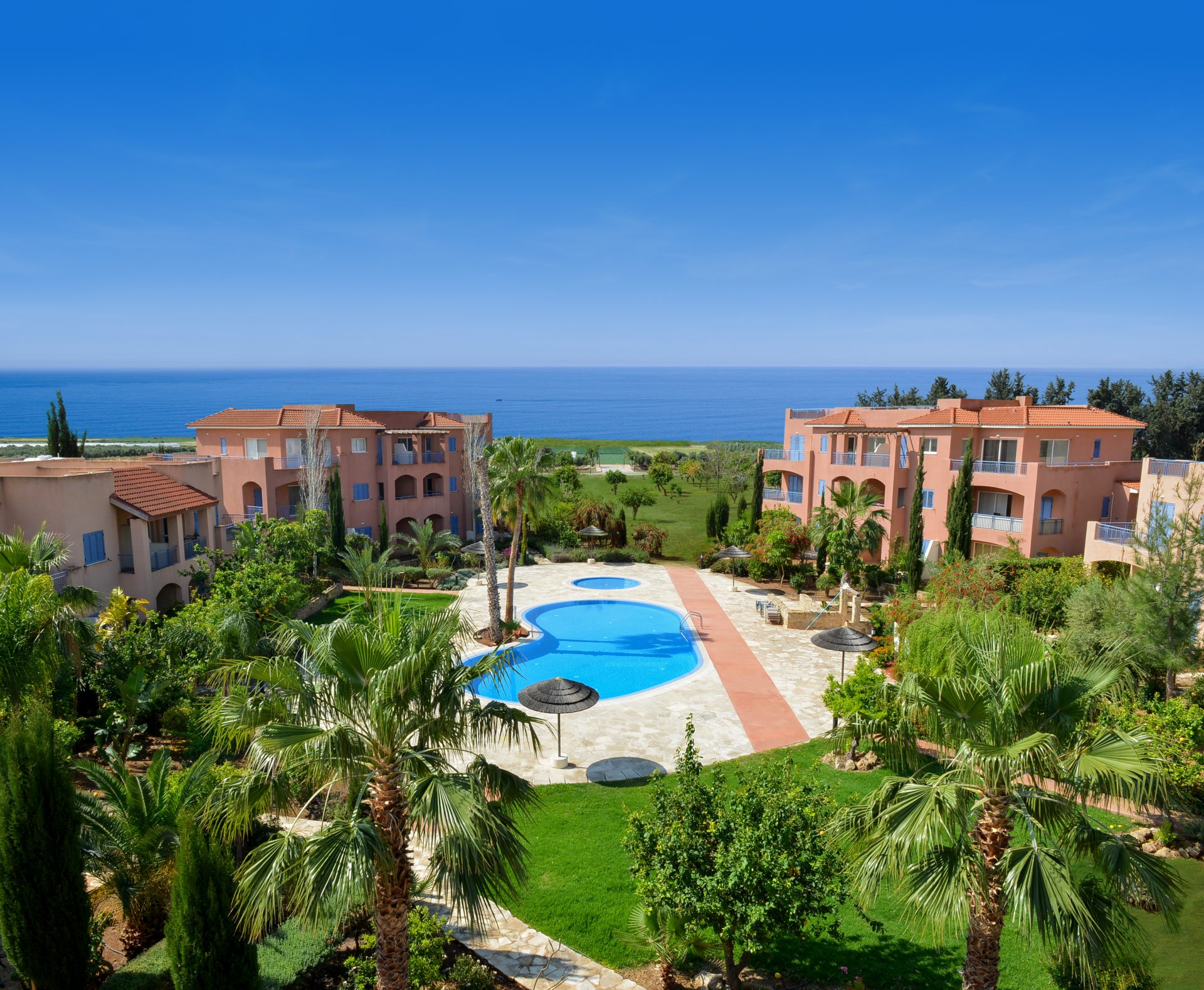 Paphos Mandria 1 Bedroom Apartments / Penthouses For Sale LPT43478