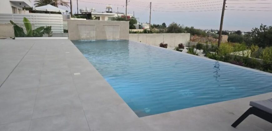 Paphos Peyia 4Bdr Detached Villa For Rent DTC5305