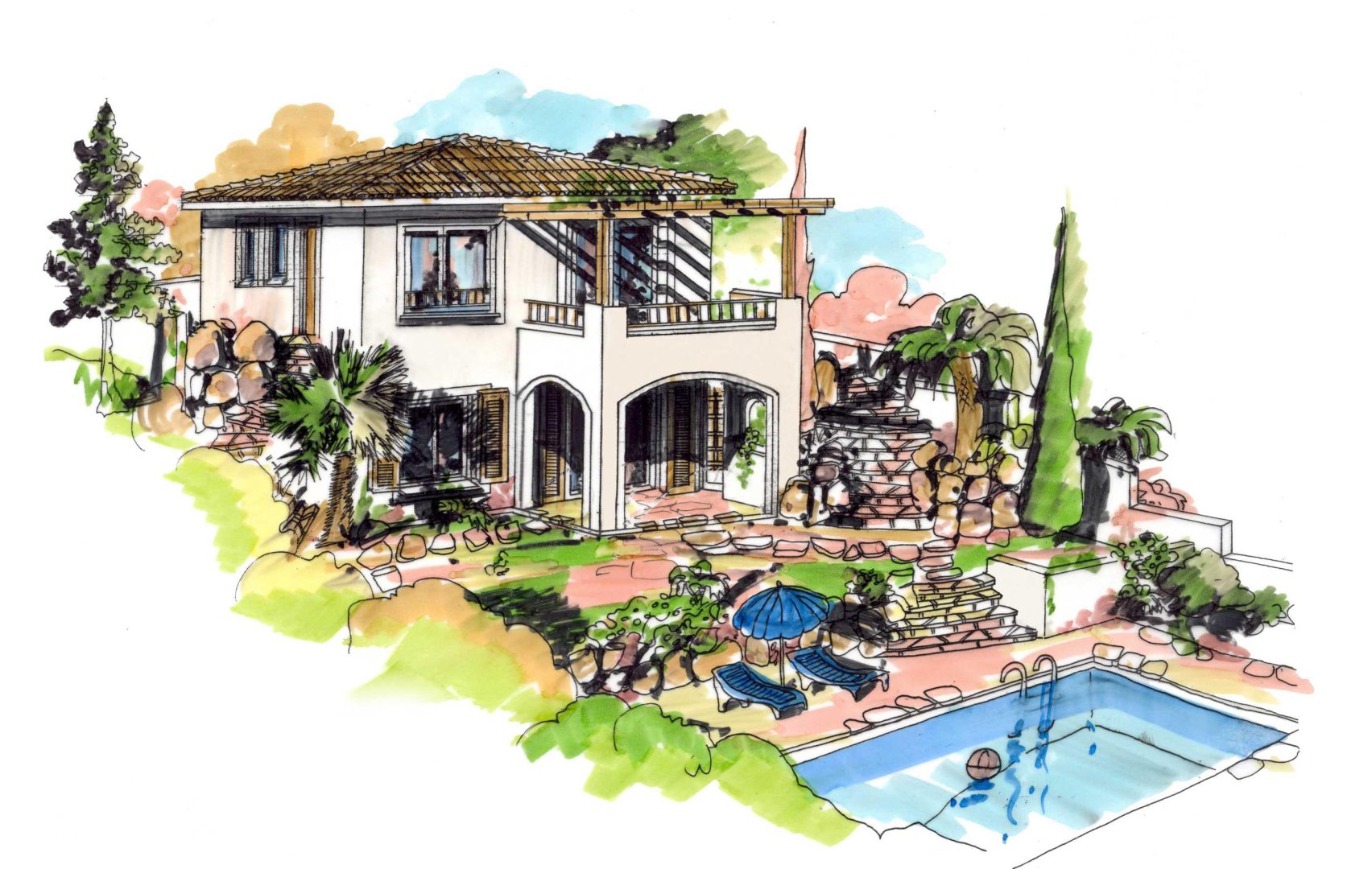 Paphos Tala 3 Bedroom Villas / Houses For Sale LPT17351