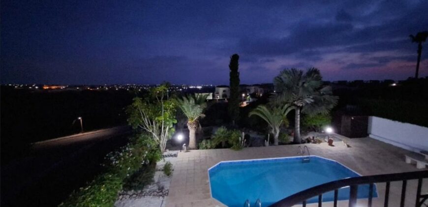 Paphos Tala 4Bdr Detached Villa For Rent DTC5250