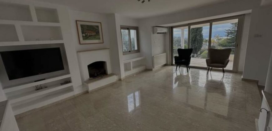 Paphos Tala 4Bdr Detached Villa For Rent DTC5251