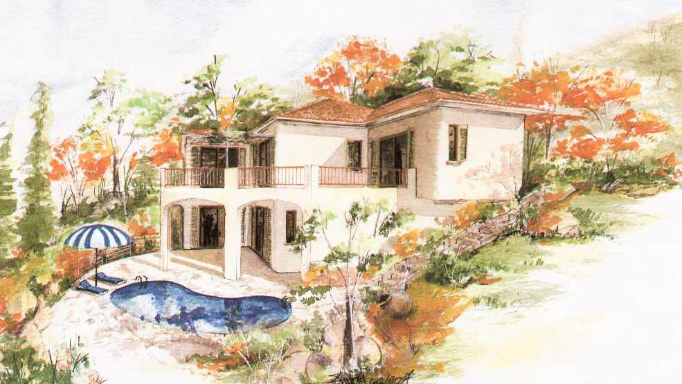 Paphos Tsada 3 Bedroom Villas / Houses For Sale LPT15938