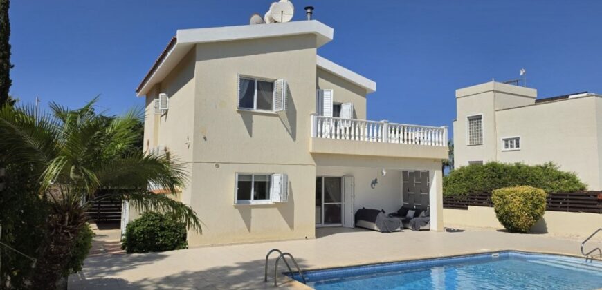 Paphos Peyeia Sea Caves 3 Bdr Villa For Sale DTC5364