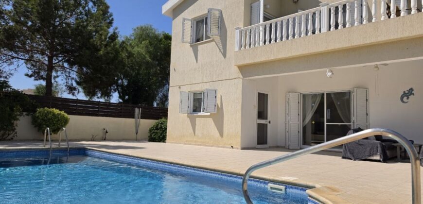 Paphos Peyeia Sea Caves 3 Bdr Villa For Sale DTC5364