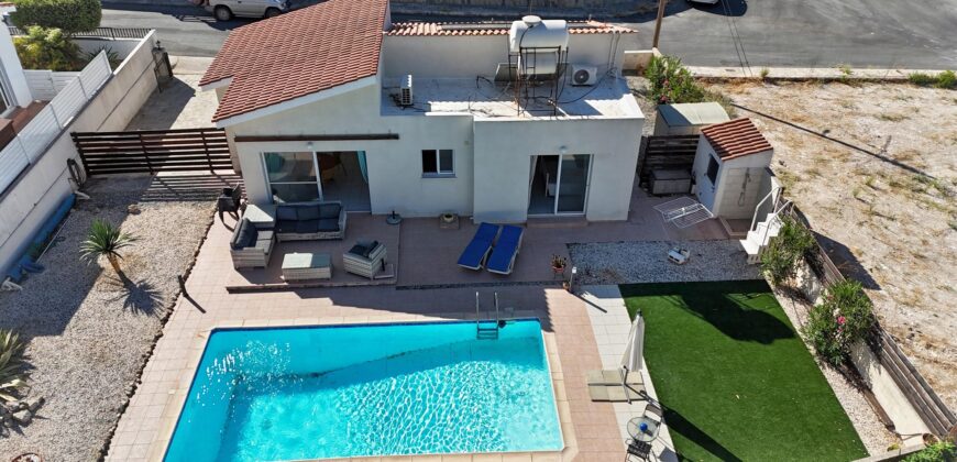 Paphos Akoursos 2Bdr Villa For Sale VLSNGAS2BSLV