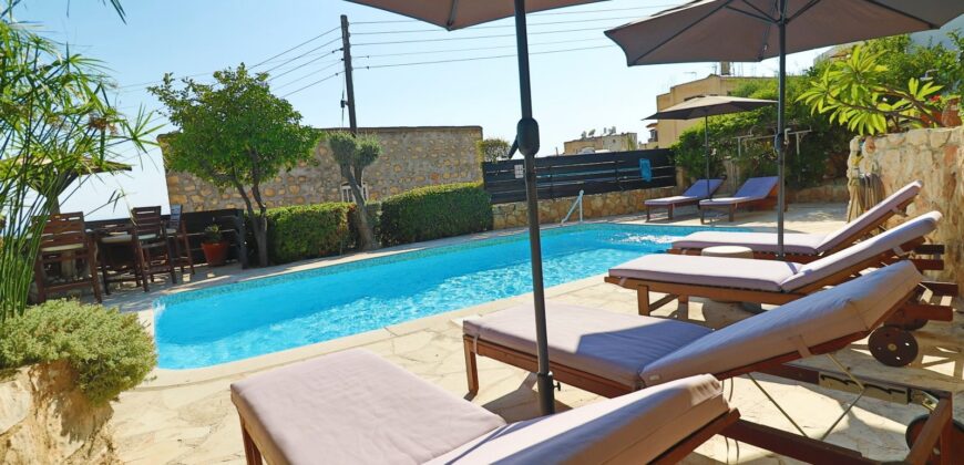 Paphos Peyia 4Bdr Stone House For Sale SKR18479