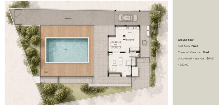 Paphos Agios Georgios 3Bdr Detached Villa For Sale SKR18506