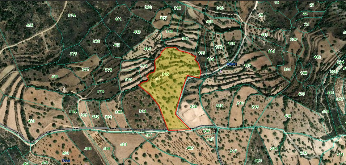 Paphos Koili  Land For Sale VLSPGKOPLOTSLV