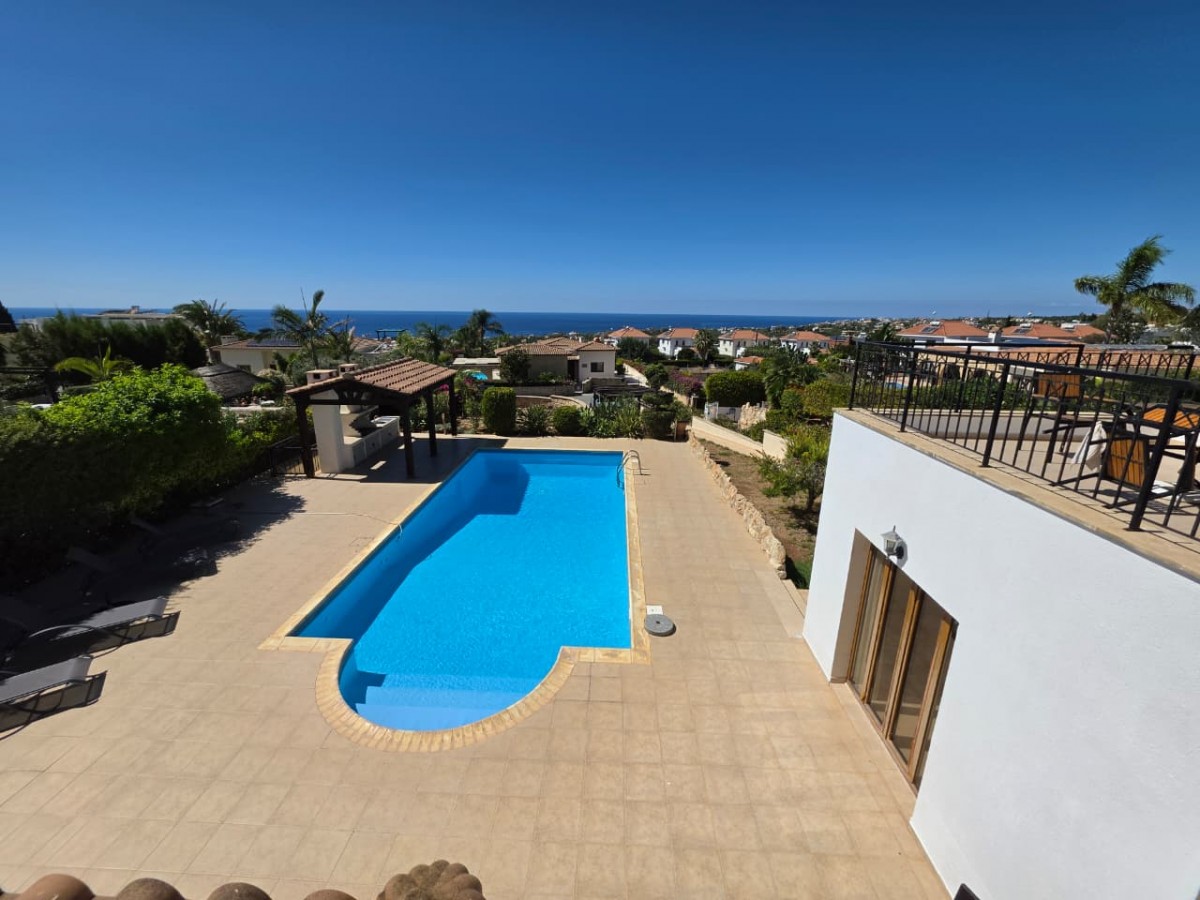 Paphos Peyia – Sea Caves 3Bdr Detached Villa For Rent DTC5467