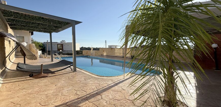 Paphos Tsada Detached Villa 4Bdr For Sale CPNC13001