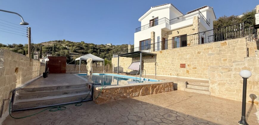 Paphos Tsada Detached Villa 4Bdr For Sale CPNC13001